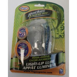 FOGO Hook Hiding Light Up Lure Real Fish Action For Sports Rocket Fishing Rod